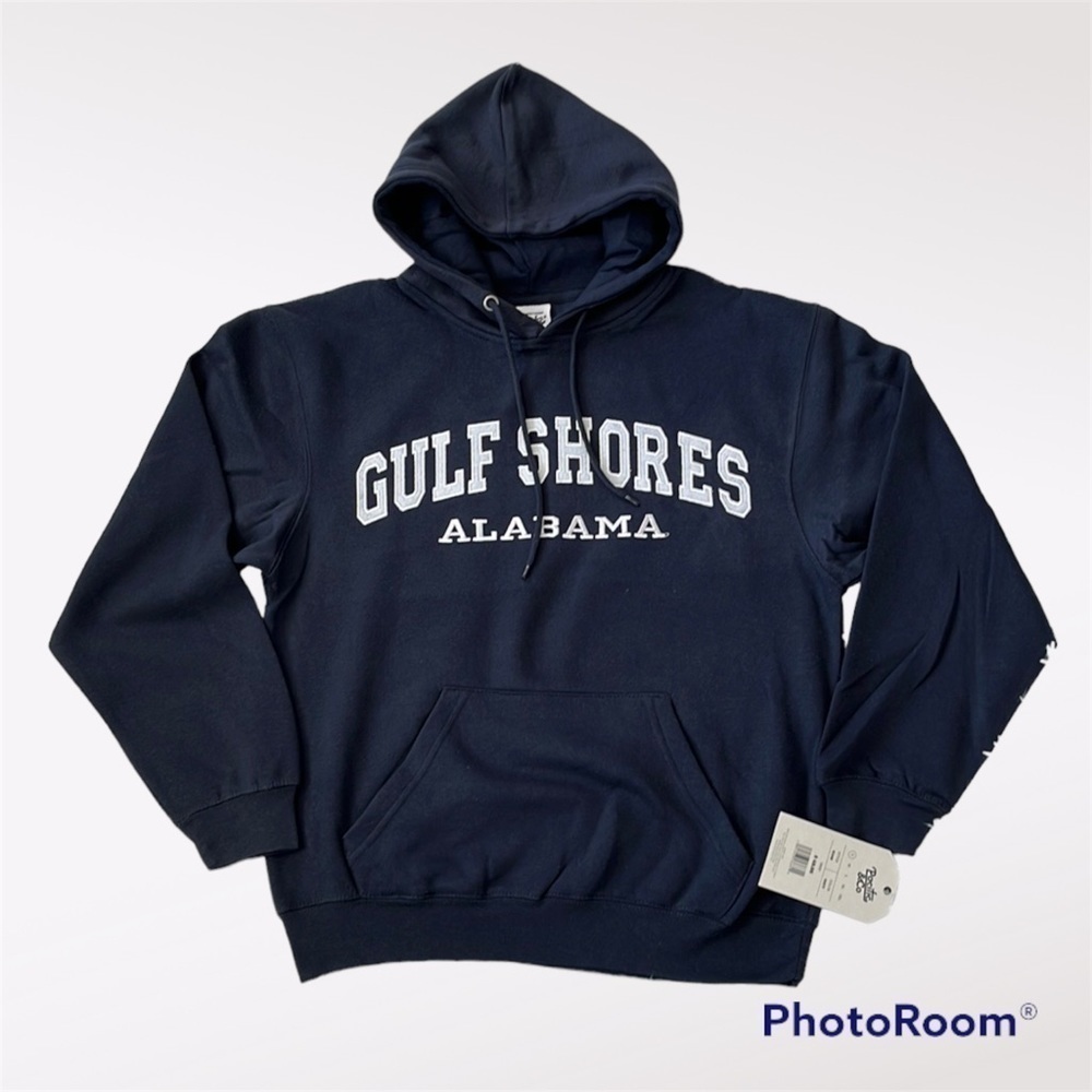 Pacific & co. Hoodie Gulf Alabama in Navy size XL